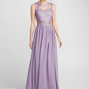 Lilac Purple Bridesmaid Dress